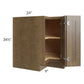 RTA Royal Bronze Shaker 33" Lazy Susan Base Cabinet