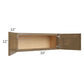 RTA Royal Bronze Shaker 33" x 12" Wall Cabinet