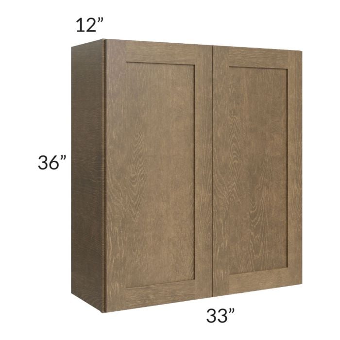 RTA Royal Bronze Shaker 33" x 36" Wall Cabinet