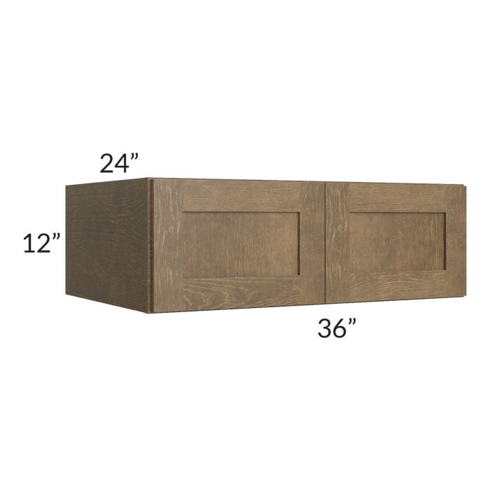 RTA Royal Bronze Shaker 36" x 12" x 24" Wall Cabinet
