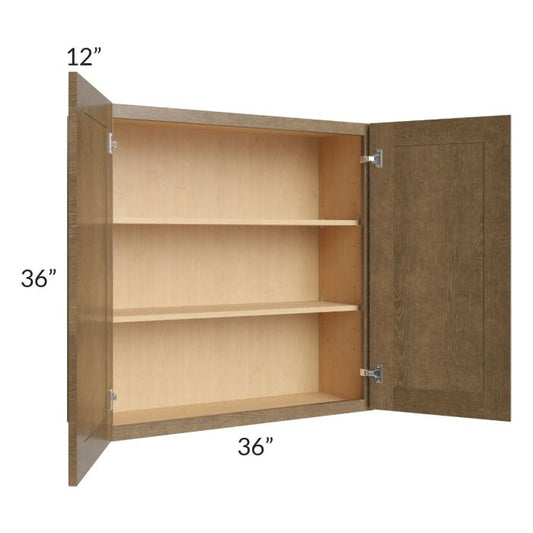 RTA Royal Bronze Shaker 36" x 36" Wall Cabinet