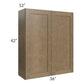 RTA Royal Bronze Shaker 36" x 42" Wall Cabinet