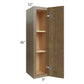 RTA Royal Bronze Shaker 9" x 36" Wall Cabinet