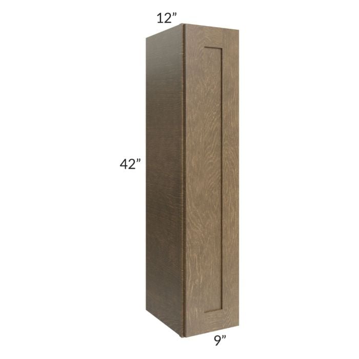 RTA Royal Bronze Shaker 9" x 42" Wall Cabinet