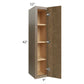 RTA Royal Bronze Shaker 9" x 42" Wall Cabinet