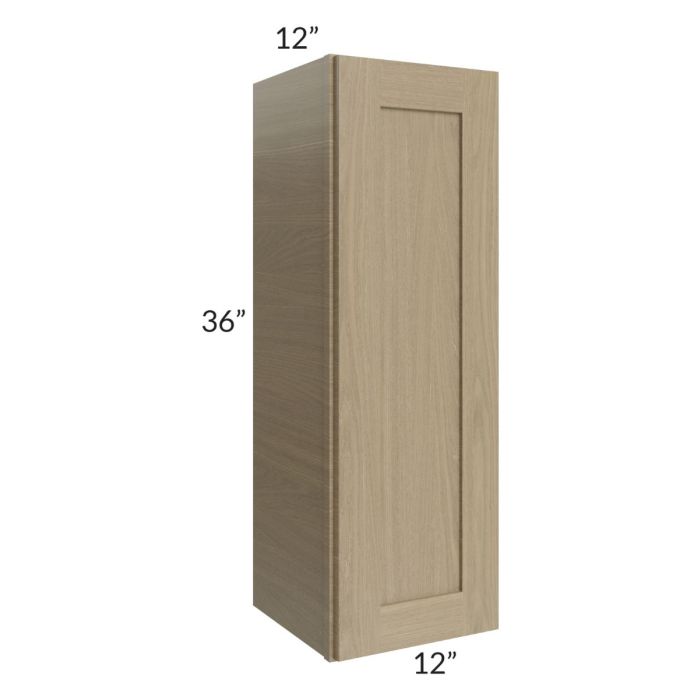RTA Royal Natural Shaker 12" x 36" Wall Cabinet