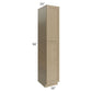 RTA Royal Natural Shaker 18" x 96" Pantry Cabinet
