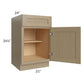 RTA Royal Natural Shaker 21" Base Cabinet with 1 Finished Side