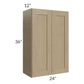 RTA Royal Natural Shaker 24" x 36" Wall Cabinet with 2 Finished Sides