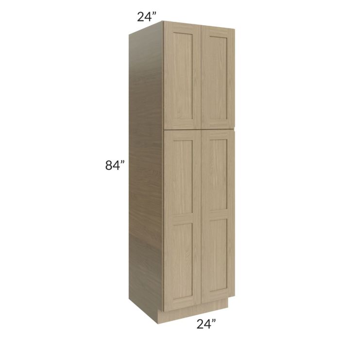 RTA Royal Natural Shaker 24" x 84" Pantry Cabinet