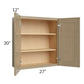RTA Royal Natural Shaker 27" x 30" Wall Cabinet
