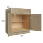 RTA Royal Natural Shaker 30" Base Cabinet with 2 Finished Sides