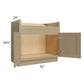 RTA Royal Natural Shaker 36" Farm Sink Base Cabinet with 1 Finished Side