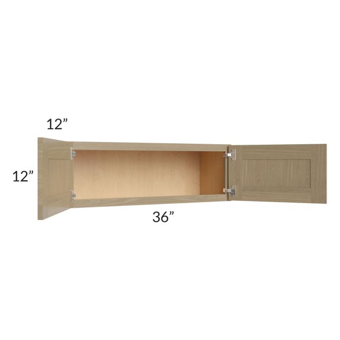 RTA Royal Natural Shaker 36" x 12" Wall Cabinet