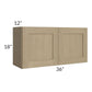 RTA Royal Natural Shaker 36" x 18" Wall Cabinet with 2 Finished Sides