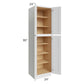 RTA Royal White Shaker 24" x 90" Pantry Cabinet