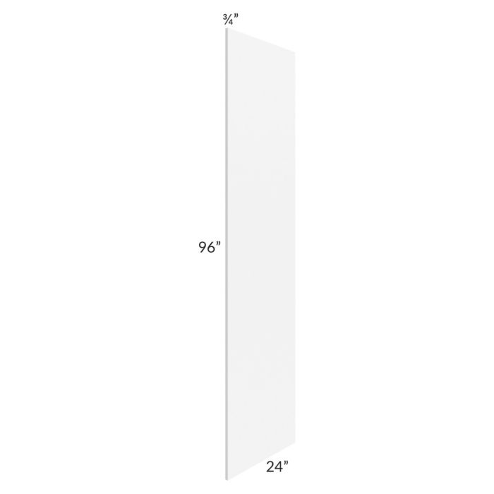 RTA Royal White Shaker 24" x 96" x 3/4 Finished Panel