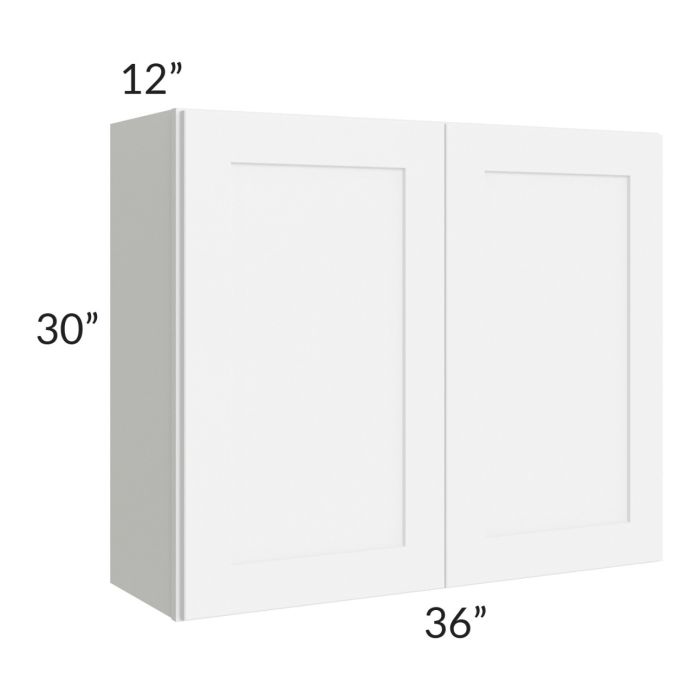 RTA Royal White Shaker 36" x 30" Wall Cabinet