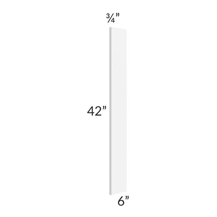 RTA Royal White Shaker 6x42 Wall Filler
