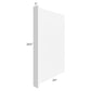 RTA Royal White Shaker Dishwasher Panel with a 3" Return