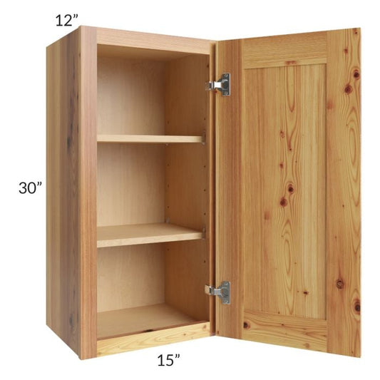 RTA Rustic Shaker 15" x 30" Wall Cabinet