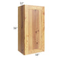 RTA Rustic Shaker 18" x 36" Wall Cabinet with 1 Decorative End Panel and 1 Skin