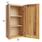 RTA Rustic Shaker 18" x 36" Wall Cabinet with 1 Decorative End Panel