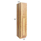RTA Rustic Shaker 18" x 90" Utility Cabinet with 1 Decorative End Panel and 1 Skin