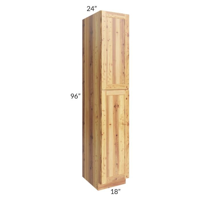 RTA Rustic Shaker 18" x 96" Utility Cabinet with 2 Skins