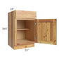 RTA Rustic Shaker 21" Base Cabinet - Right Hinged with 2 Skins