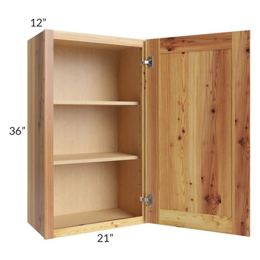 RTA Rustic Shaker 21" x 36" Wall Cabinet
