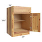 RTA Rustic Shaker 24" Base Cabinet with 1 Skin