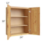 RTA Rustic Shaker 24" x 30" Wall Cabinet