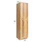 RTA Rustic Shaker 24" x 96" Utility Cabinet with 1 Decorative End Panel