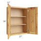 RTA Rustic Shaker 27" x 36" Wall Cabinet