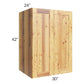 RTA Rustic Shaker 30" x 42" x 24" Split Pantry Wall Cabinet