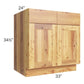 RTA Rustic Shaker 33" Base Cabinet with 1 Roll Out Tray