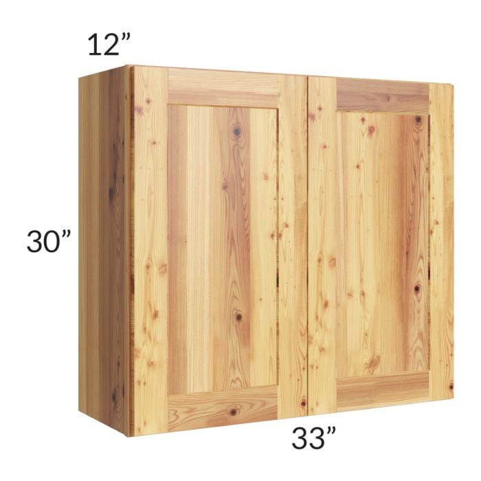 RTA Rustic Shaker 33" x 30" Wall Cabinet