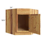 RTA Rustic Shaker 36" Diagonal Corner Sink Base Cabinet with 1 Roll Out Tray