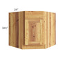 RTA Rustic Shaker 36" Diagonal Corner Sink Base Cabinet with 2 Skins