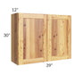 RTA Rustic Shaker 39" x 30" Wall Cabinet