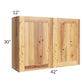 RTA Rustic Shaker 42" x 30" Wall Cabinet