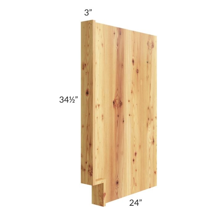 RTA Rustic Shaker Base End Panel / Appliance End Panel – Kitchen Oasis