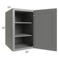 RTA Shale Grey Shaker 18" x 30" x 24" Split Pantry Wall Cabinet