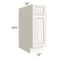 RTA Signature Vanilla Glaze 12" Base Cabinet