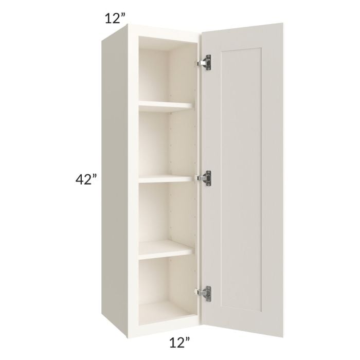 RTA Signature Vanilla Glaze 12" x 42" Wall Cabinet