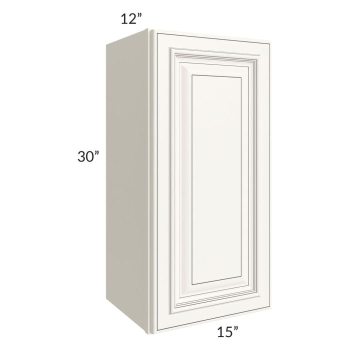RTA Signature Vanilla Glaze 15" x 30" Wall Cabinet