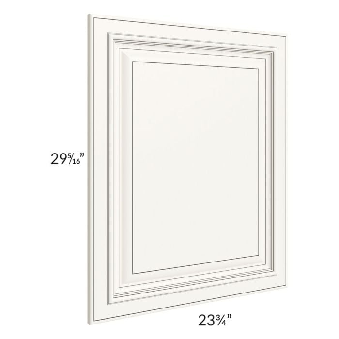 RTA Signature Vanilla Glaze 24" Base End Decorative Door