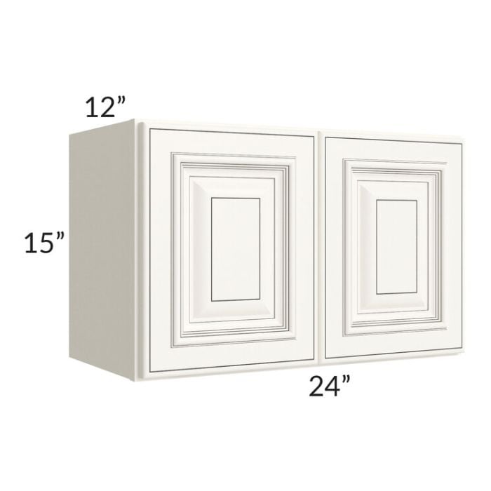 RTA Signature Vanilla Glaze 24" x 15" Wall Cabinet