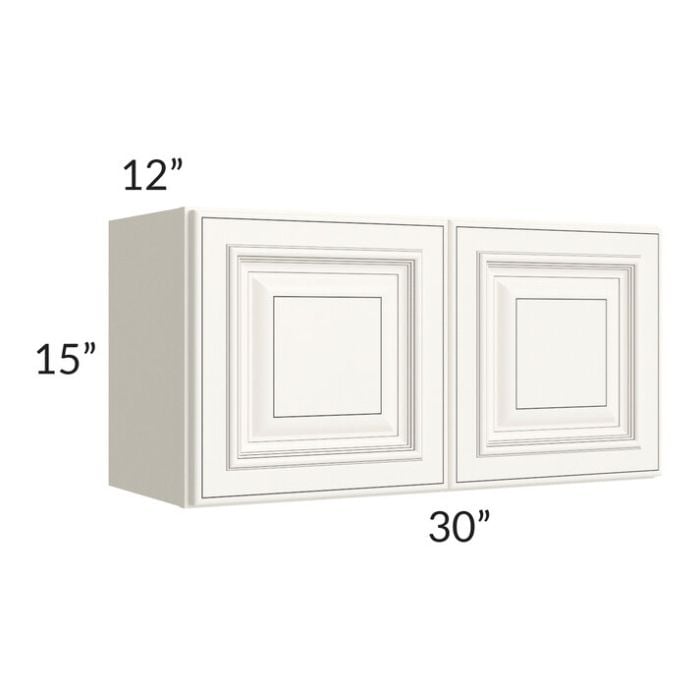 RTA Signature Vanilla Glaze 30" x 15" Wall Cabinet